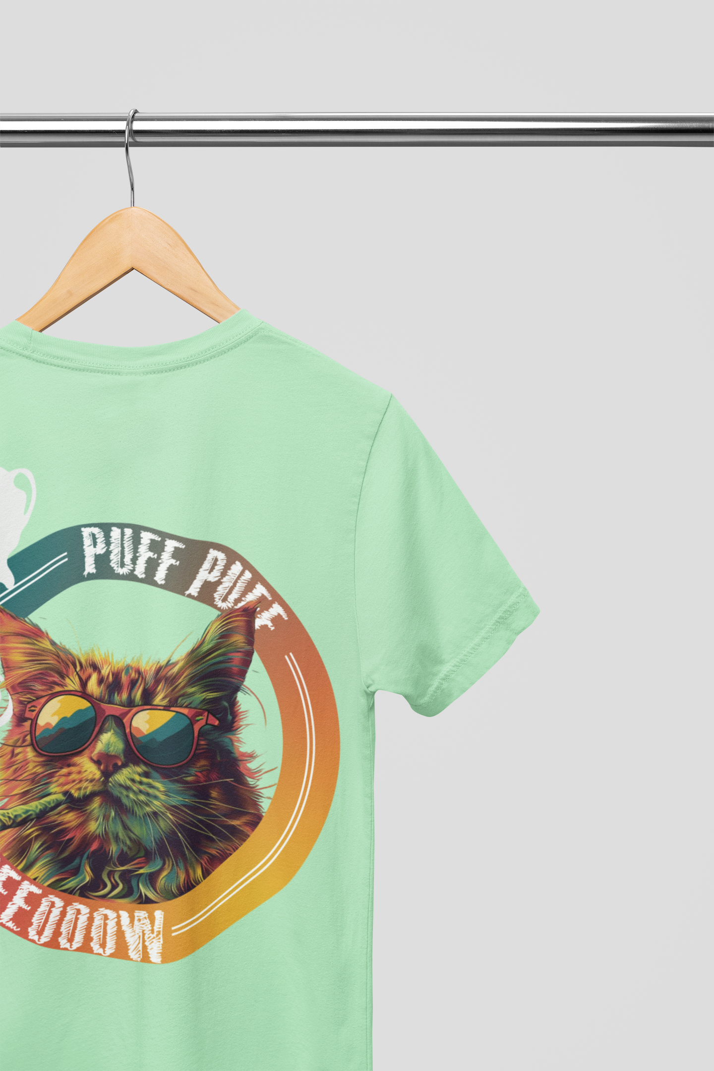 T-Shirt - Puffy Cat