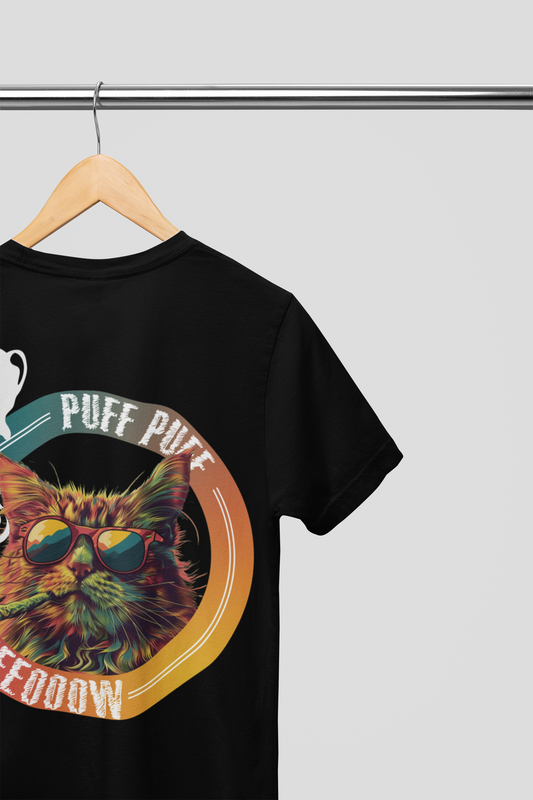 T-Shirt - Puffy Cat