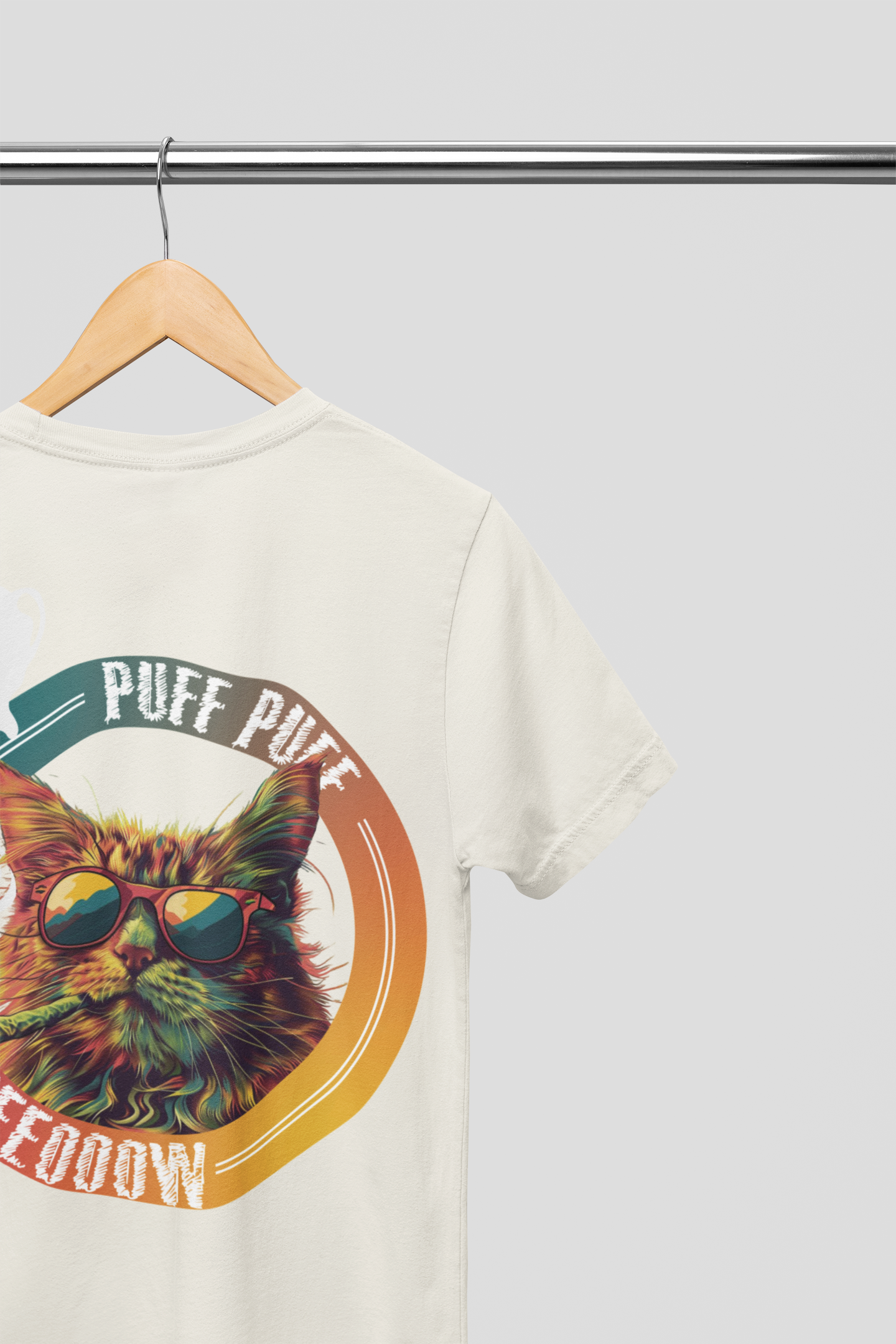 T-Shirt - Puffy Cat